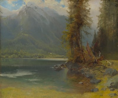 De Eibsee door Leopold Rottmann