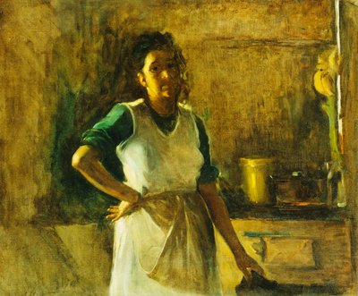 La Cocinera door Leopoldo Romañach