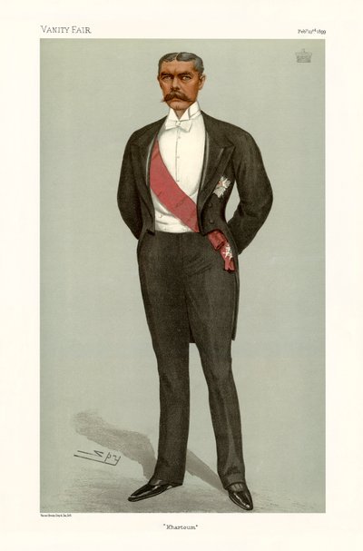 Herbert Kitchener door Leslie Matthew (1851 1922) Ward