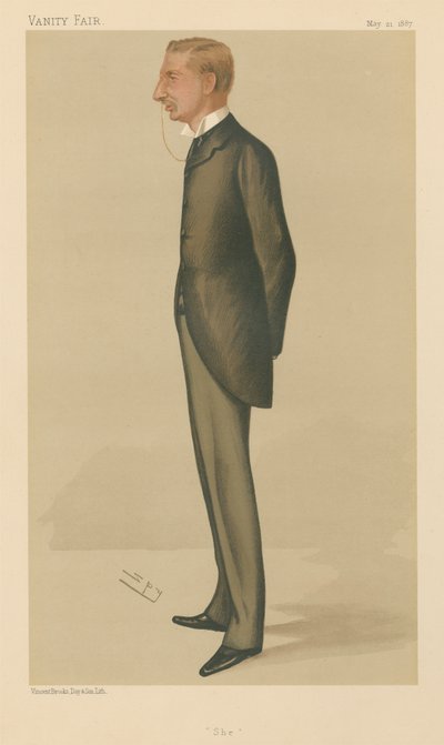 Zij, Henry Rider Haggard (Vanity Fair serie) door Leslie Matthew Spy Ward