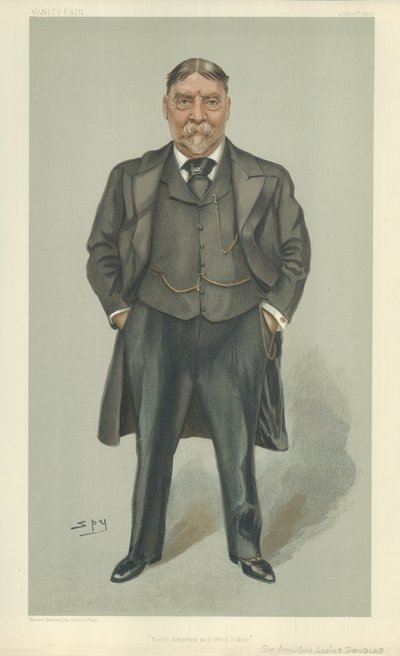 Admiraal Sir Archibald Lucius Douglas door Leslie Matthew Ward