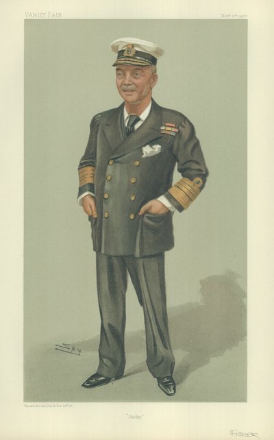 Admiraal Sir John Arbuthnot Fisher door Leslie Matthew Ward