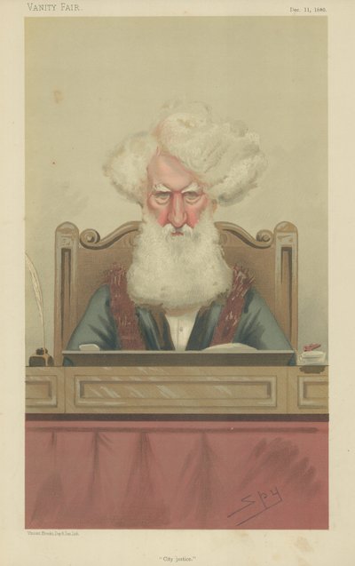 Wethouder Sir Robert W Carden door Leslie Matthew Ward