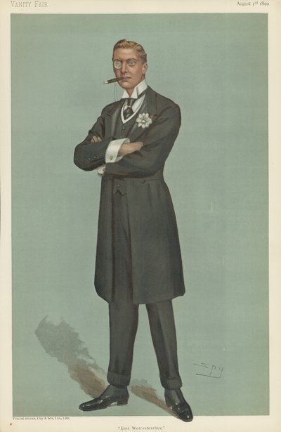 Austen Chamberlain door Leslie Matthew Ward
