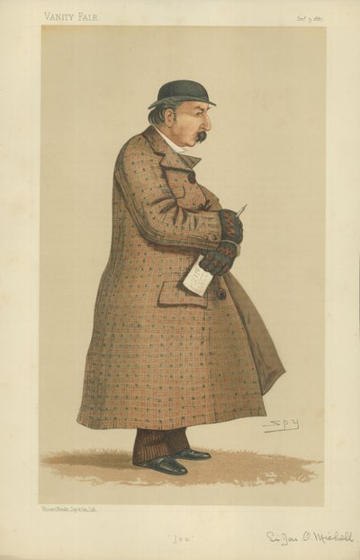 Kapitein James Octavius Machell door Leslie Matthew Ward