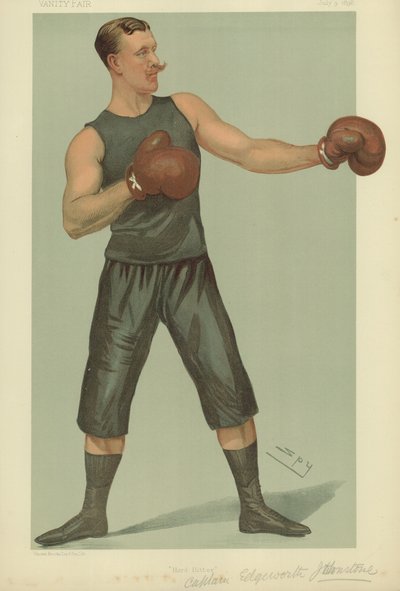 Kapitein Walter Edgeworth-Johnstone door Leslie Matthew Ward