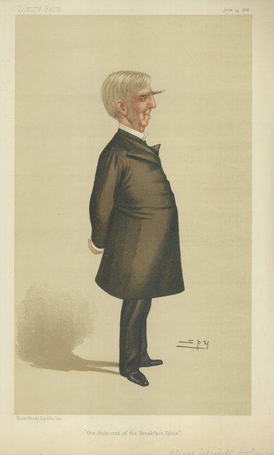 Dr. Oliver Wendell Holmes door Leslie Matthew Ward