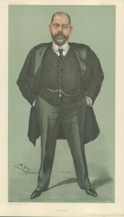Dr Robert Henry Scanes Spicer, Rhinologie, 20 maart 1902, Vanity Fair cartoon door Leslie Matthew Ward