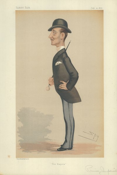 Eugene Louis Jean Joseph, ZKH De Prins Imperial door Leslie Matthew Ward