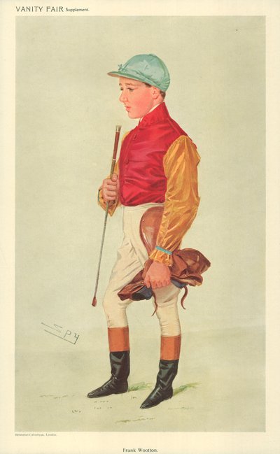 Frank Wooton, 8 september 1909, Vanity Fair cartoon door Leslie Matthew Ward
