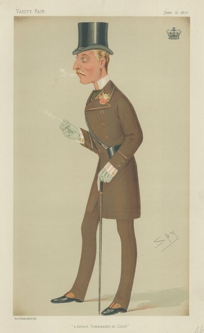 Zijne Koninklijke Hoogheid de Hertog van Connaught door Leslie Matthew Ward