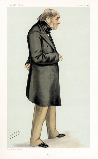 Henry Bessemer, Britse ingenieur, uitvinder en industrieel, 1880 door Leslie Matthew Ward