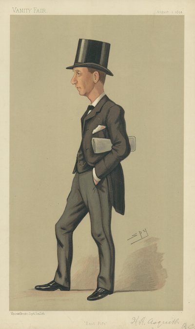 Herbert Henry Asquith door Leslie Matthew Ward