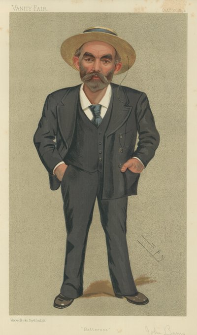 John Burns door Leslie Matthew Ward