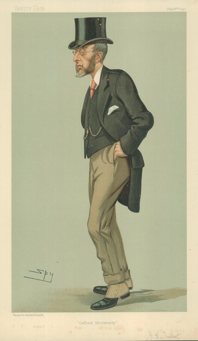 John Gilbert Talbot, Universiteit van Oxford, 8 juli 1897, Vanity Fair cartoon door Leslie Matthew Ward