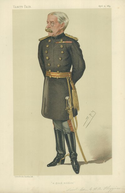 Luitenant-generaal George Wentworth Alexander Higginson door Leslie Matthew Ward