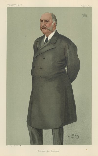 Lord Balfour van Burleigh door Leslie Matthew Ward