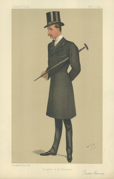 Lord Walter Charles Gordon-Lennox door Leslie Matthew Ward