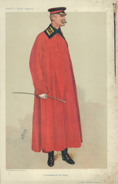 Lt-Col Anstruther-Thompson door Leslie Matthew Ward