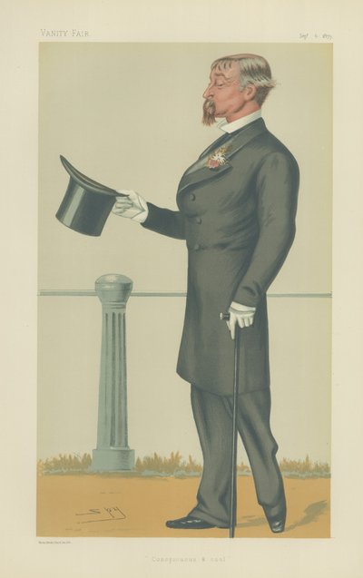 Generaal-majoor Charles Craufurd Fraser door Leslie Matthew Ward