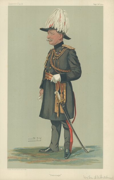 Generaal-majoor H D Hutchinson door Leslie Matthew Ward