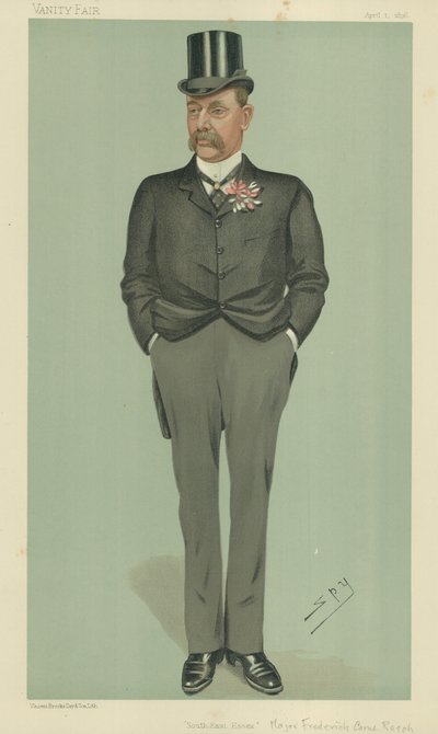 Majoor Frederick Carne Rasch door Leslie Matthew Ward