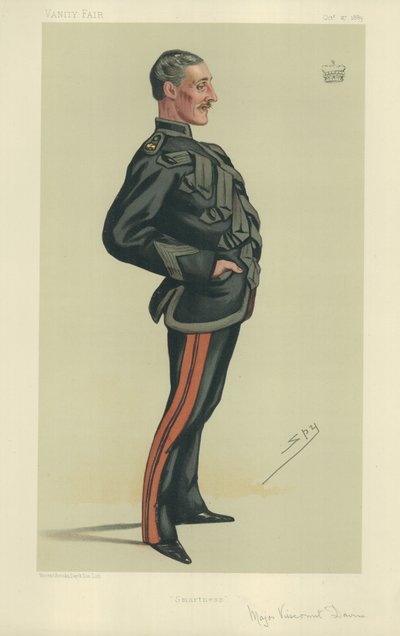 Majoor Burggraaf Downe door Leslie Matthew Ward