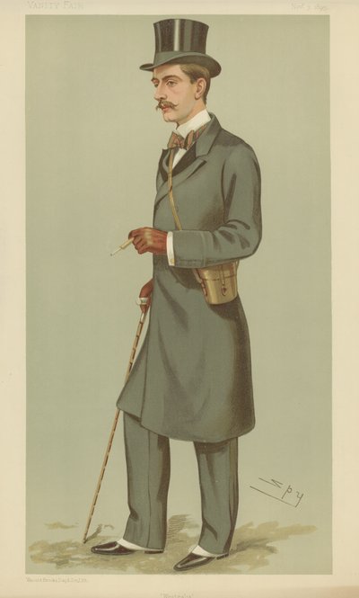 De heer Albert Frederick Calvert door Leslie Matthew Ward