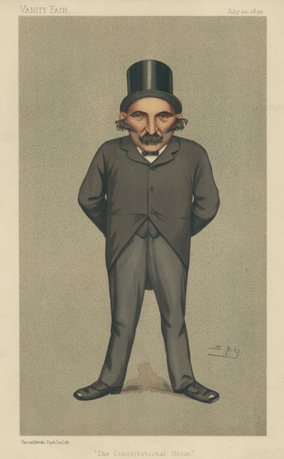 Mr Charles Wallwyn Radcliffe Cooke door Leslie Matthew Ward