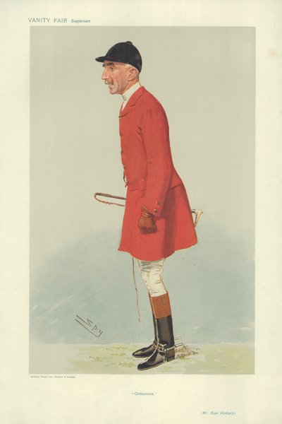 Mr Evan Hansbury door Leslie Matthew Ward