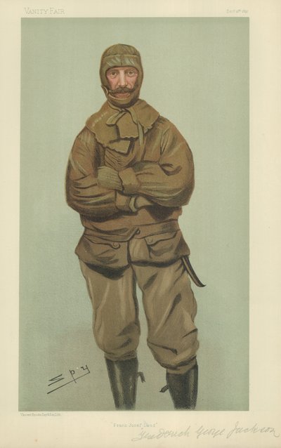 De heer Frederick George Jackson door Leslie Matthew Ward