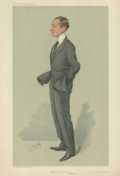 Mr G Marconi door Leslie Matthew Ward