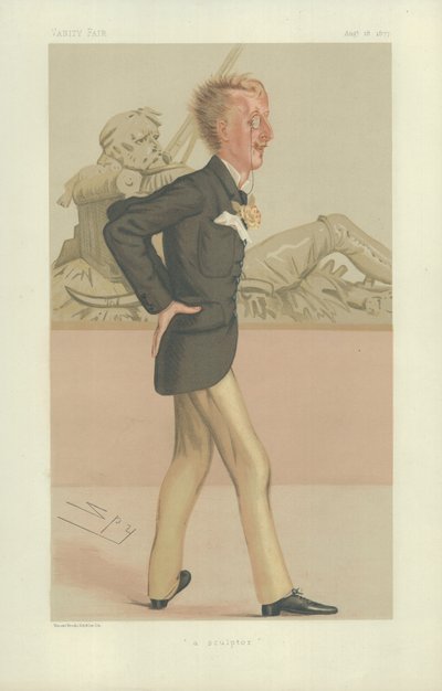 Mr. George Granville Leveson-Gower door Leslie Matthew Ward