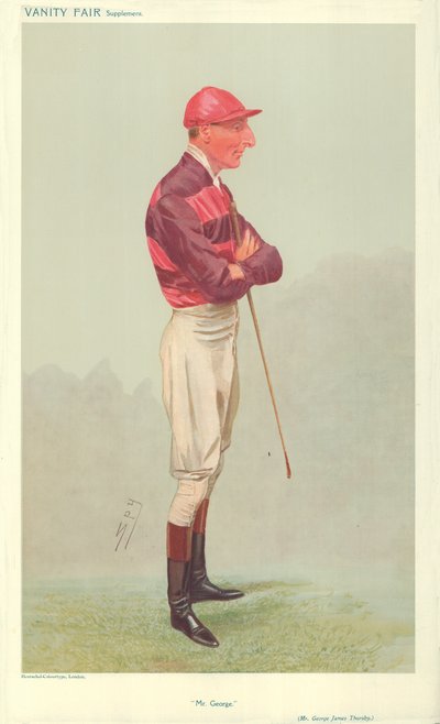 De Heer George James Thursby, de Heer George, 28 Augustus 1907, Vanity Fair Cartoon door Leslie Matthew Ward