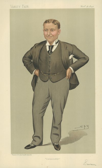 De heer Harry Lawson Webster Lawson door Leslie Matthew Ward