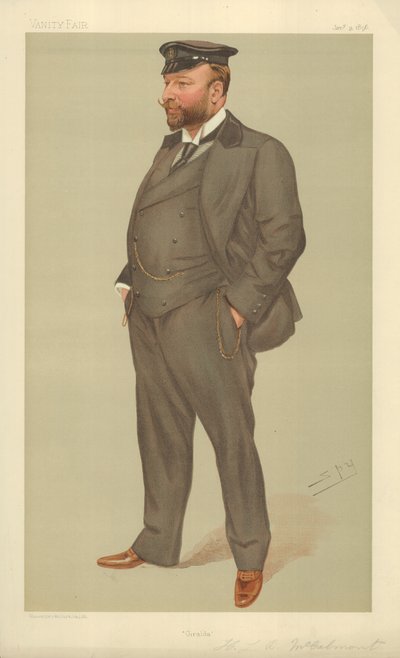 Mr Harry Leslie Blundell McCalmont door Leslie Matthew Ward