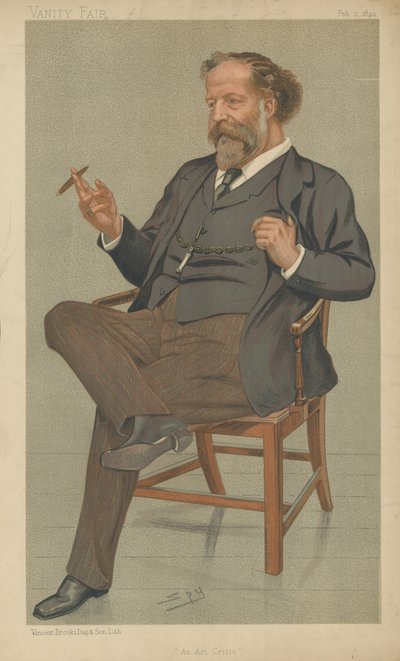 Mr J Comyns Carr door Leslie Matthew Ward