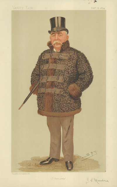 De Heer John Cumming Macdona door Leslie Matthew Ward