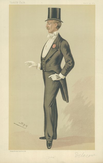 Mr John Delacour door Leslie Matthew Ward