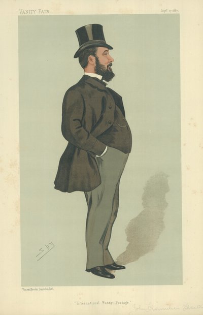 De heer John Henniker Heaton door Leslie Matthew Ward