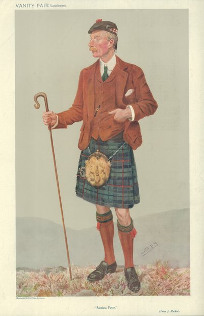 Mr. Peter Jeffrey Mackie door Leslie Matthew Ward