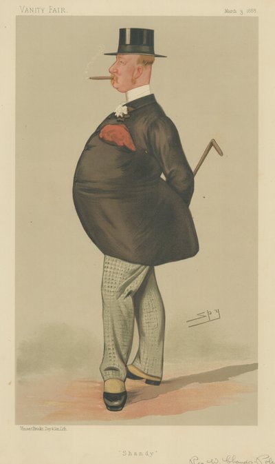 Mr Reginald Walkeline Chandos-Pole door Leslie Matthew Ward