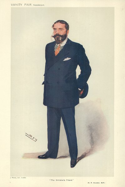 De heer Robert Paterson Houston door Leslie Matthew Ward