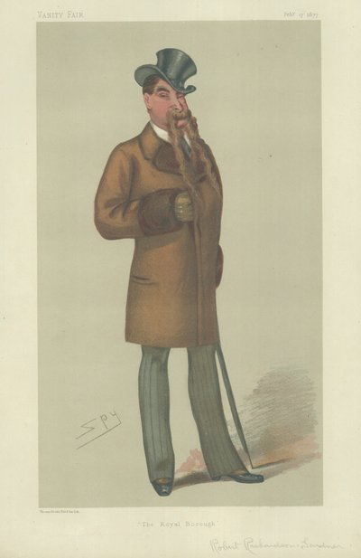 De heer Robert Richardson-Gardner door Leslie Matthew Ward