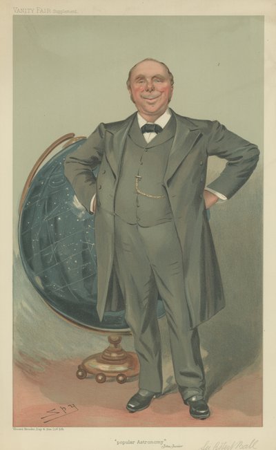 De heer Robert Stawell Ball door Leslie Matthew Ward