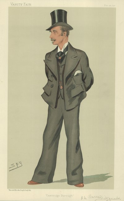 Mr Robert Uniacke Penrose-Fitzgerald door Leslie Matthew Ward