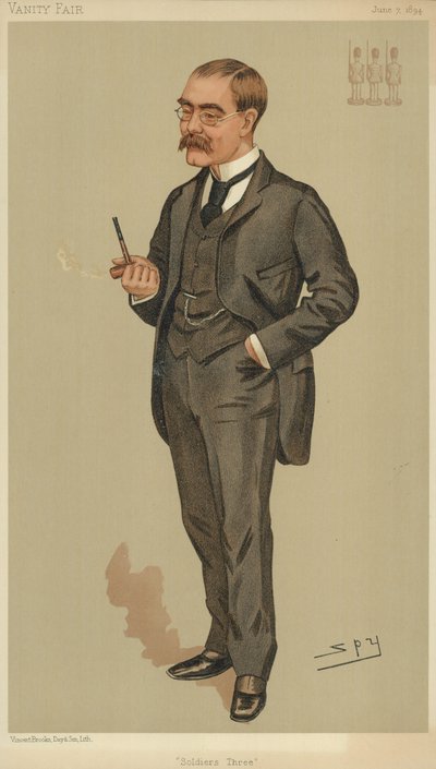 De heer Rudyard Kipling door Leslie Matthew Ward