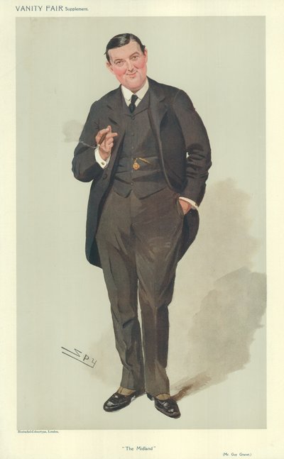 Mr W Guy Granet door Leslie Matthew Ward