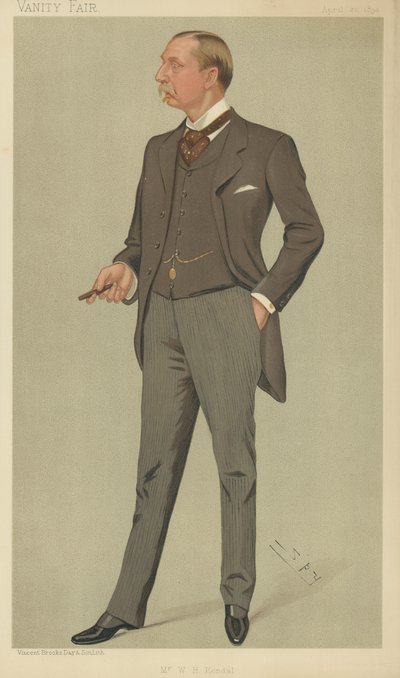 Mr W H Kendal door Leslie Matthew Ward
