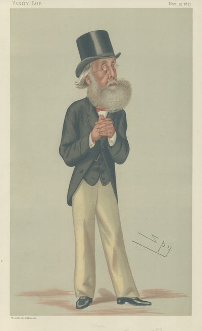De heer William Bromley Davenport door Leslie Matthew Ward